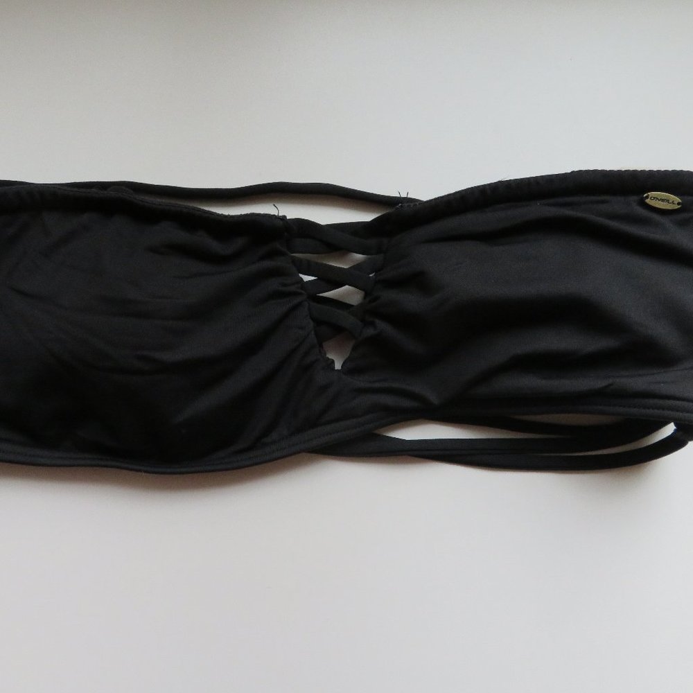 Black O'Neill Strapless Bikini Top
